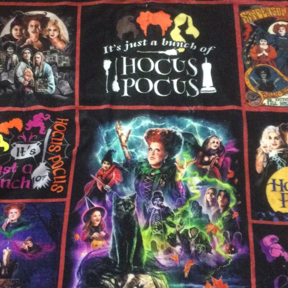 Hocus Pocus Themed Blanket 40x50